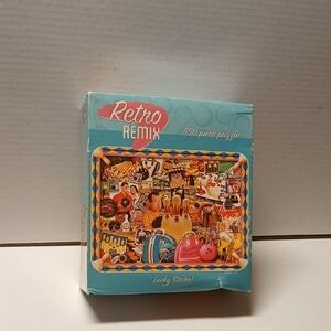 Retro Remix Lucky Strike 550 Piece Puzzle Vintage